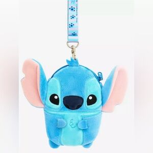 Disney Lilo & Stitch Plush Lanyard Pouch
